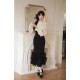Wth Puji Miss Lola Long Sleeve One Piece(Pre-Order/2 Colours/Full Payment Without Shipping)